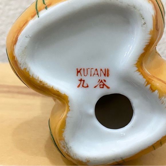 Vintage Kutani Daikoku God Of Fortune & Wealth Guardian of Farmers 6” Figurine - Picture 11 of 11